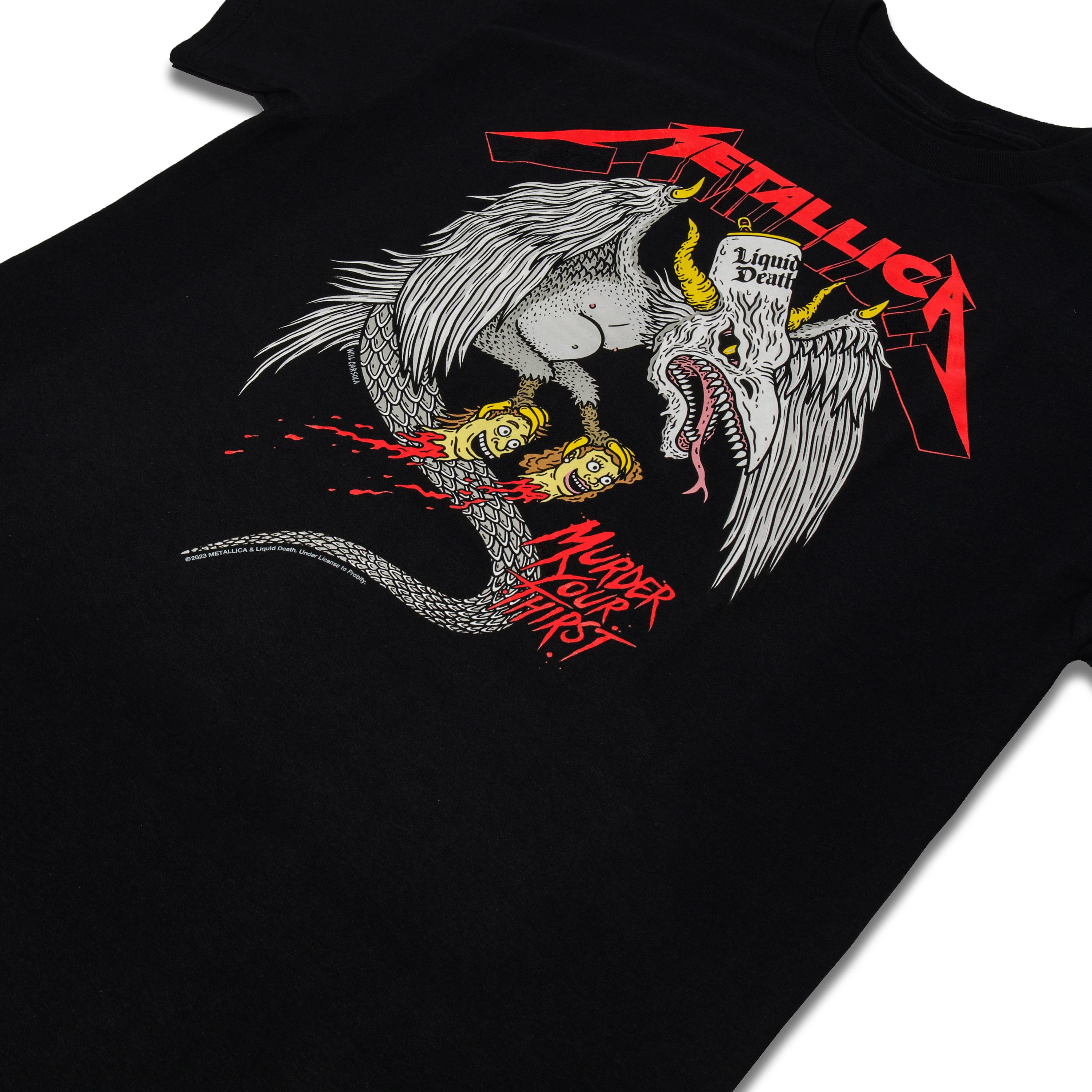 Liquid Death x Metallica T-Shirt