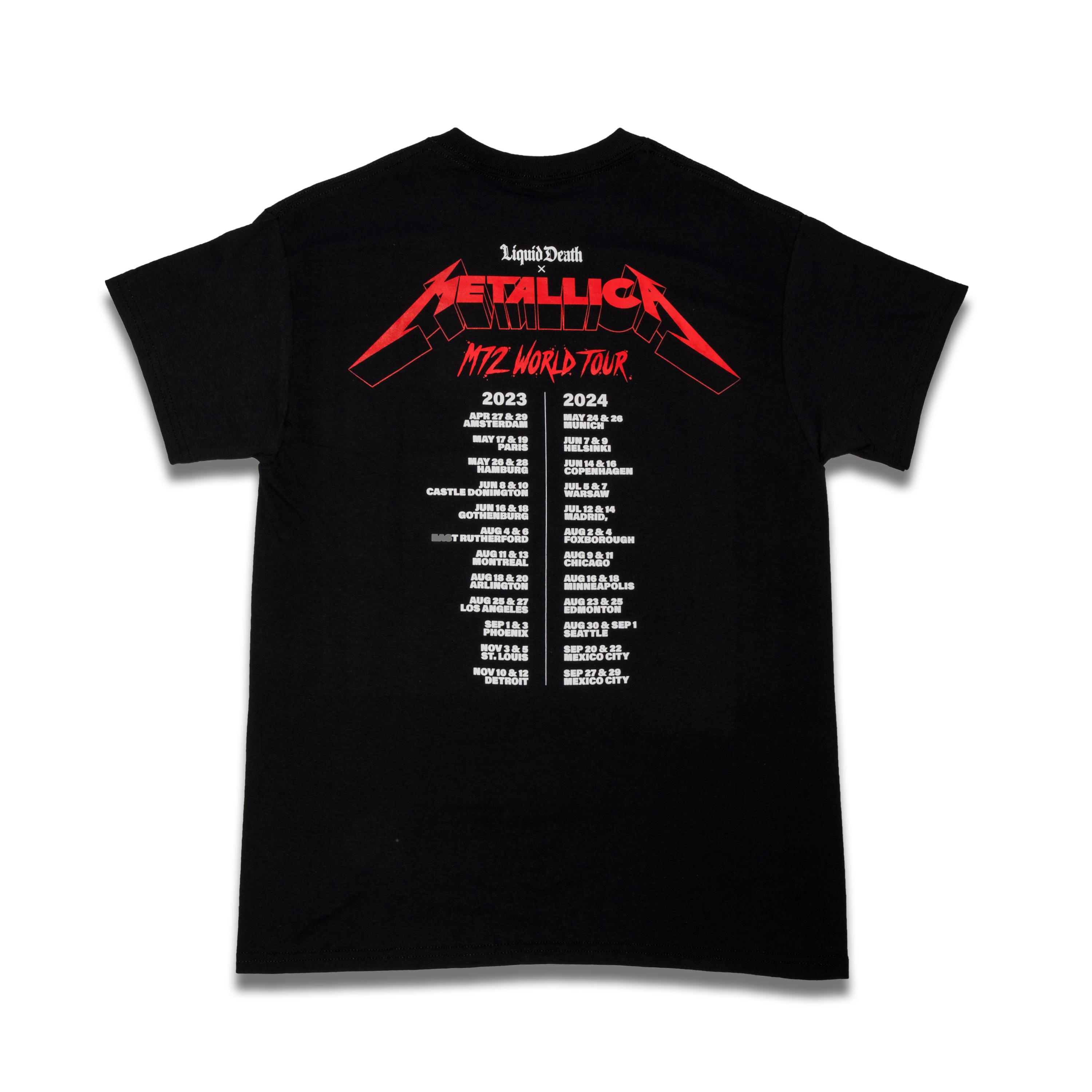 Liquid Death x Metallica T-Shirt