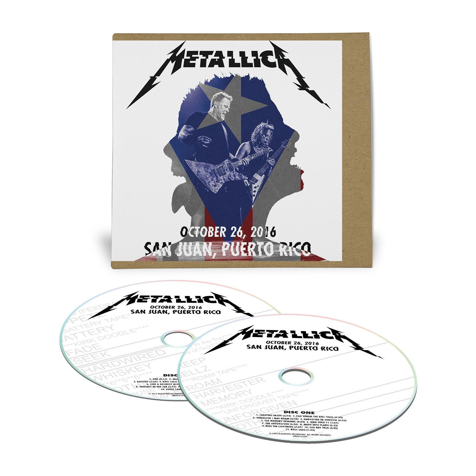 Live Metallica: San Juan, Puerto Rico - October 26, 2016 (2CD)