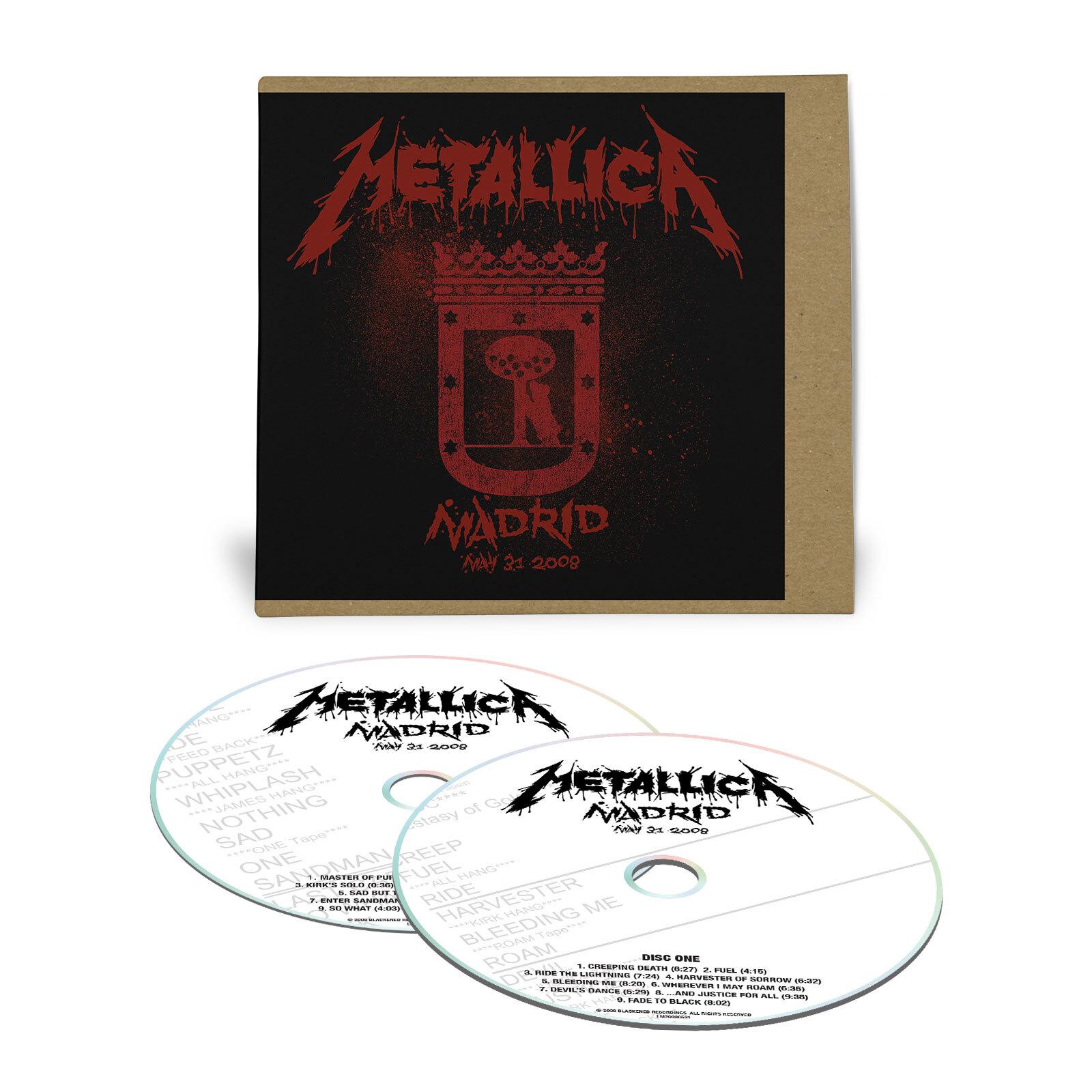 Live Metallica: Madrid, Spain - May 31, 2008 (2CD)