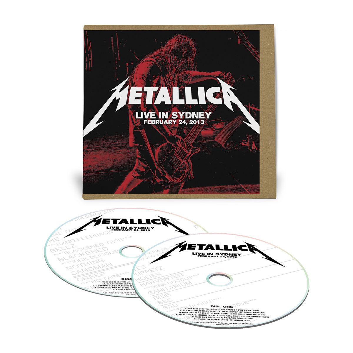 Live Metallica: Sydney, Australia - February 24, 2013 (2CD)