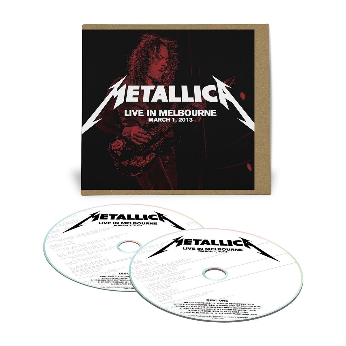 Live Metallica: Melbourne, Australia - March 1, 2013 (2CD)