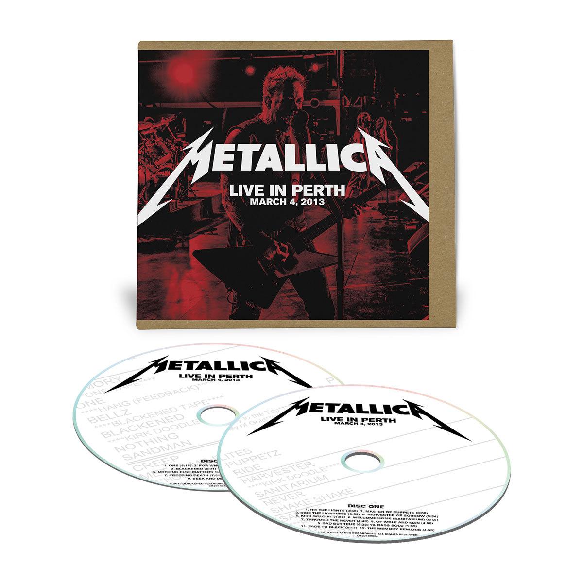 Live Metallica: Perth, Australia - March 4, 2013 (2CD)