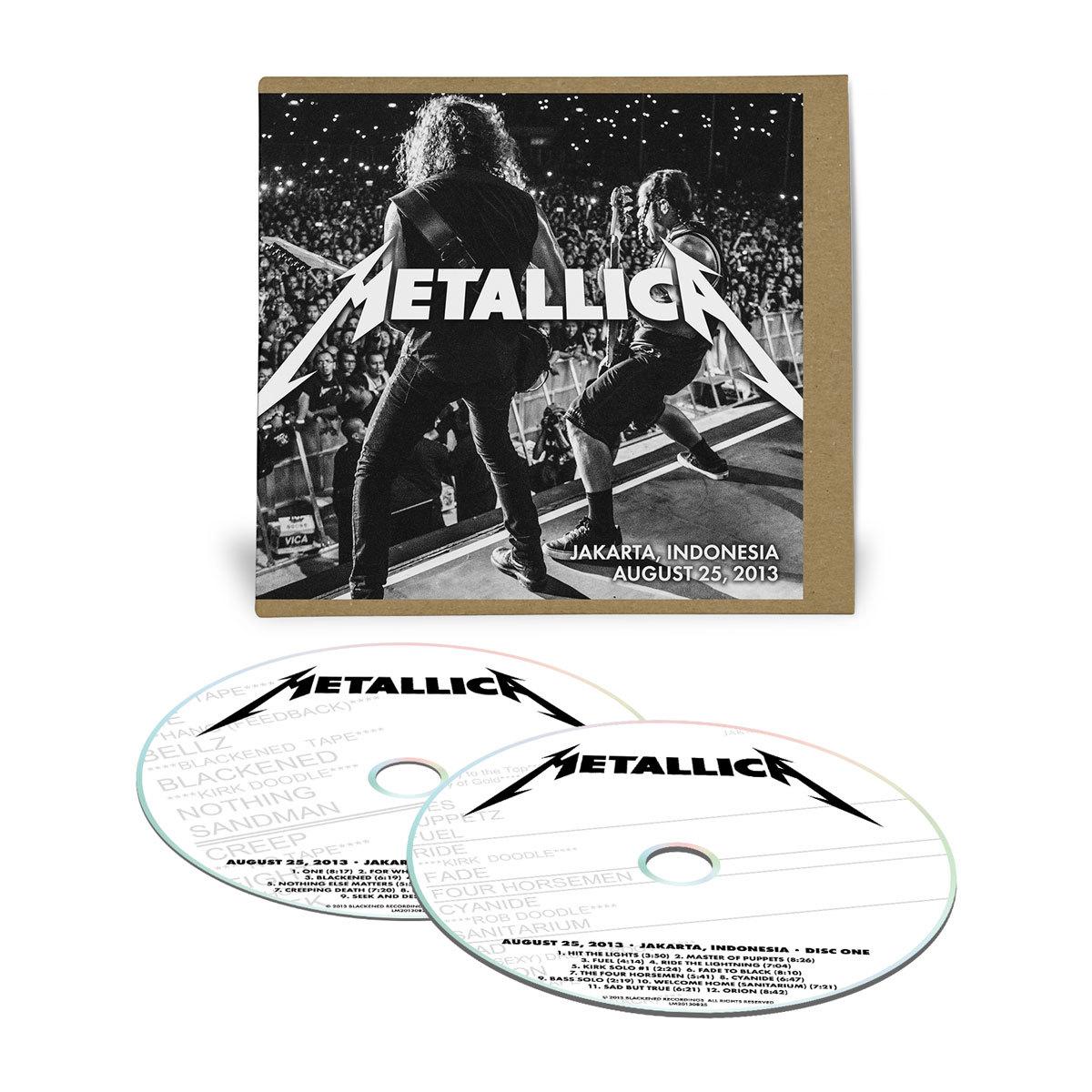 Live Metallica: Jakarta, Indonesia - August 25, 2013 (2CD)