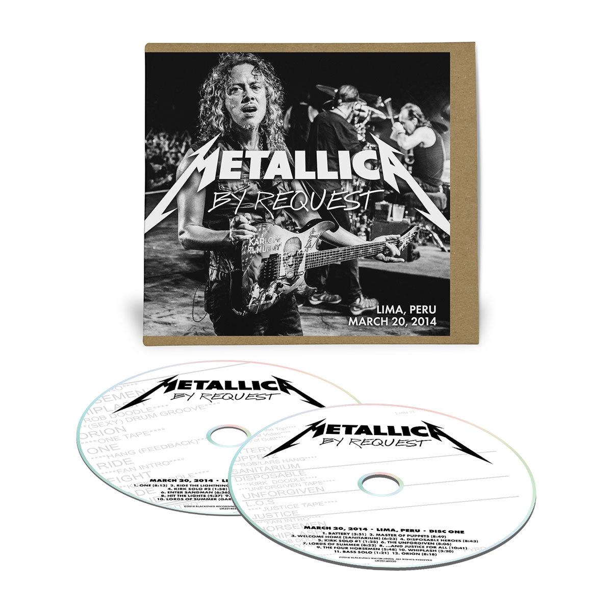 Live Metallica: Lima, Peru - March 20, 2014 (2CD)