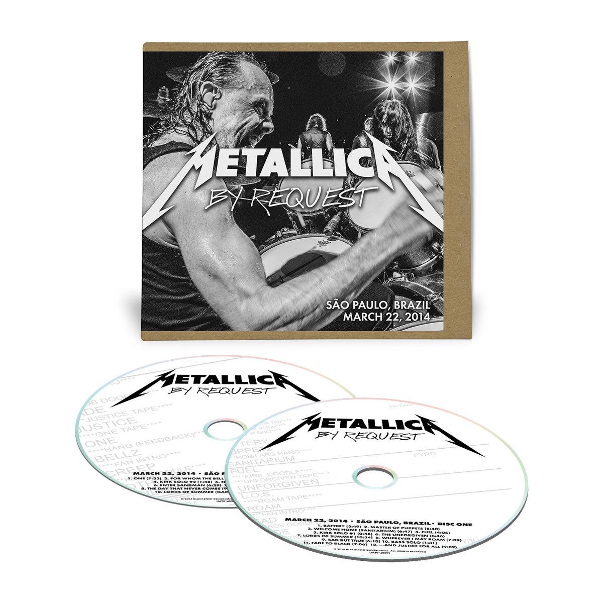 Live Metallica: São Paulo, Brazil - March 22, 2014 (2CD)
