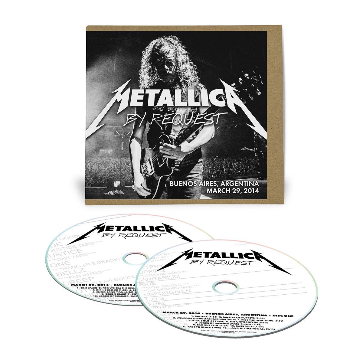 Live Metallica: Buenos Aires, Argentina - March 29, 2014 (2CD)