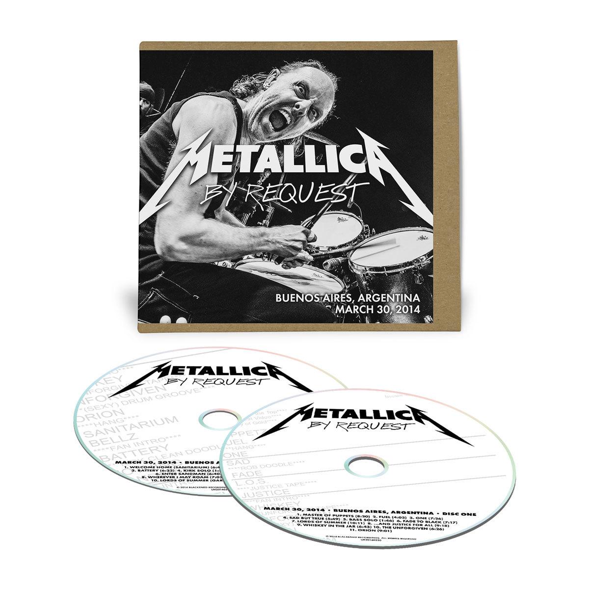 Live Metallica: Buenos Aires, Argentina - March 30, 2014 (2CD)