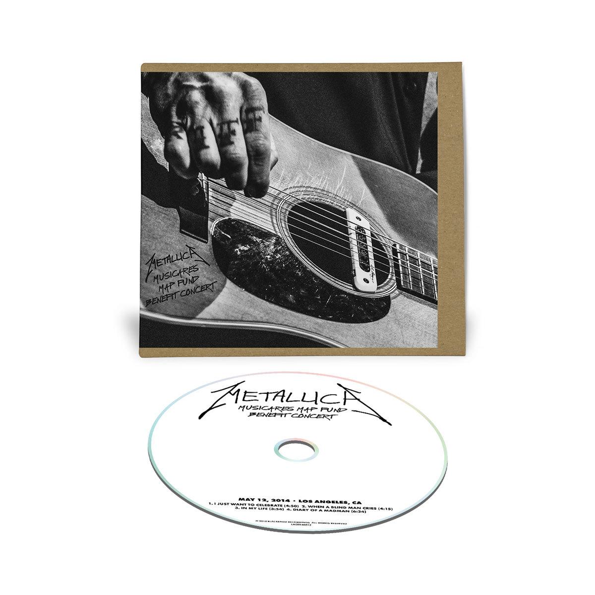Live Metallica: MAP Fund Benefit in Los Angeles, CA - May 12, 2014 (CD)