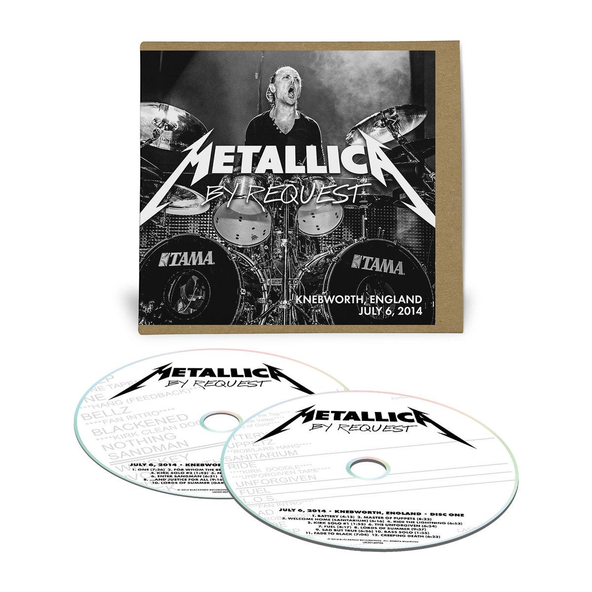 Live Metallica: Knebworth, England - July 6, 2014 (2CD)