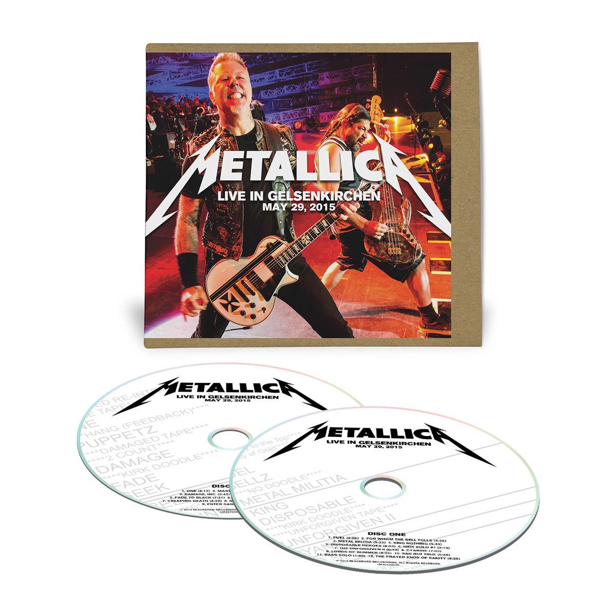 Live Metallica: Gelsenkirchen, Germany - May 29, 2015 (2CD)
