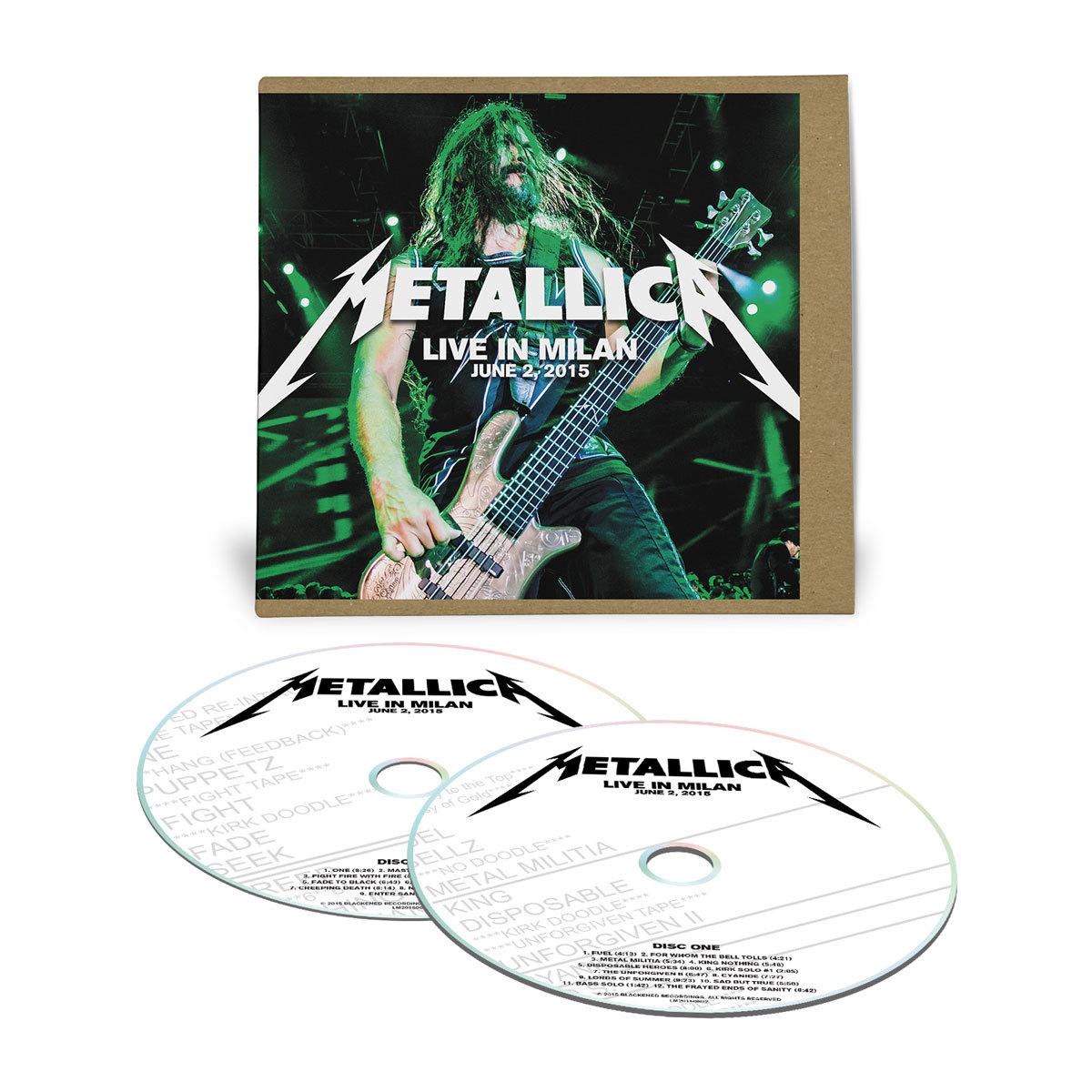 Live Metallica: Milan, Italy - June 2, 2015 (2CD)