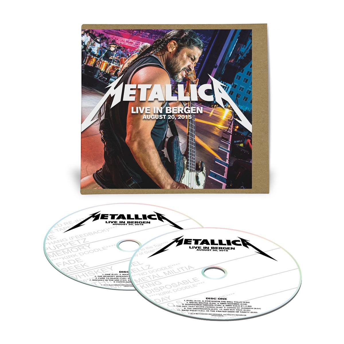 Live Metallica: Bergen, Norway - August 20, 2015 (2CD)