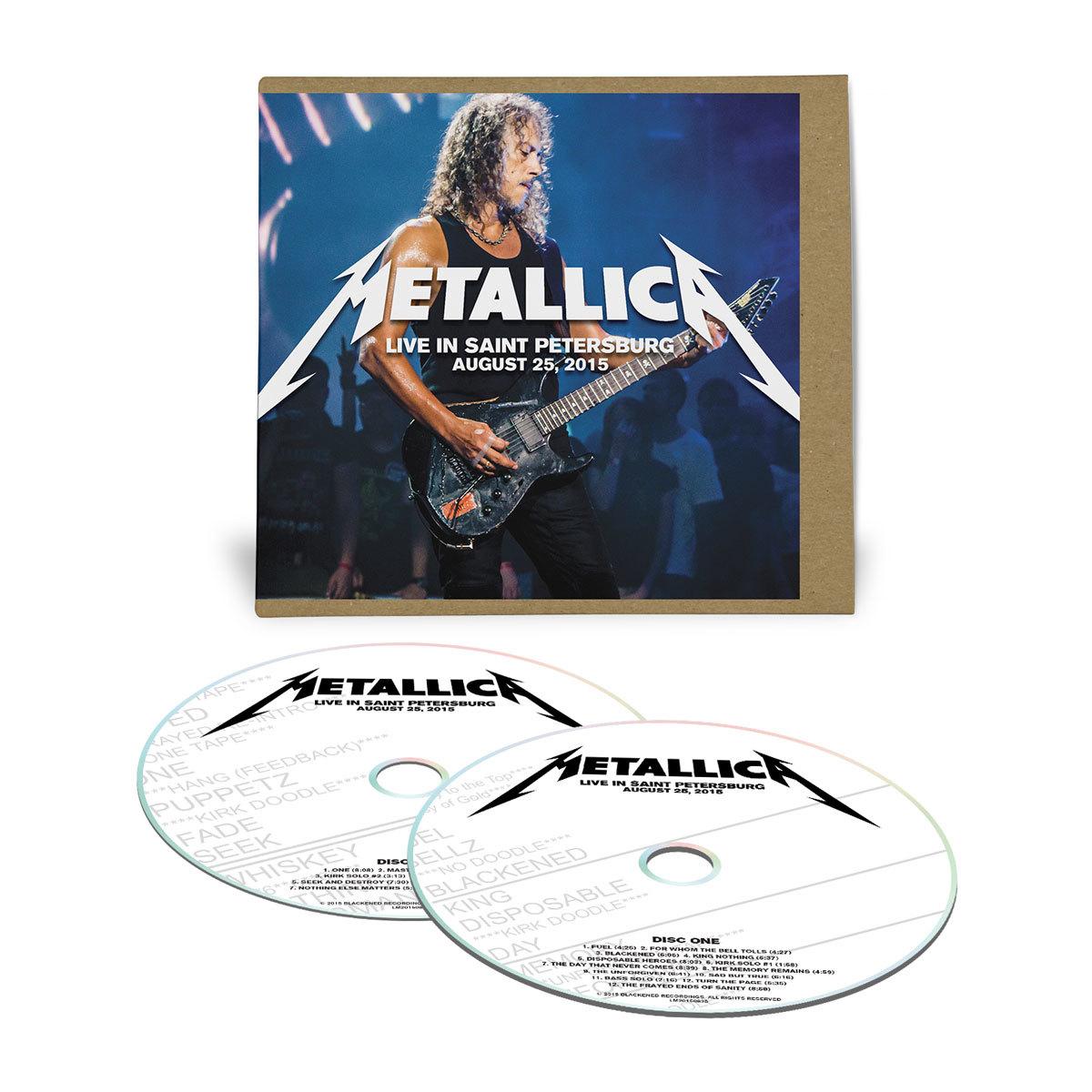 Live Metallica: Saint Petersburg, Russia - August 25, 2015 (2CD)