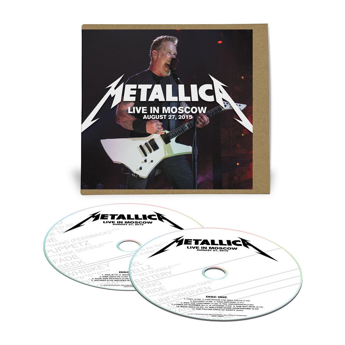 Live Metallica: Moscow, Russia - August 27, 2015 (2CD)