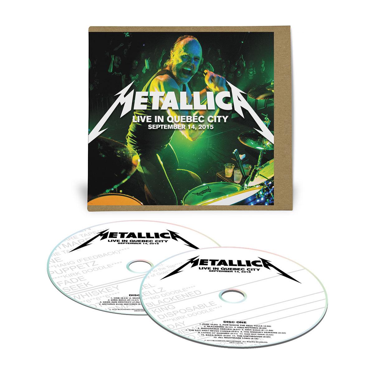 Live Metallica: Quebec City, Canada - September 14, 2015 (2CD)