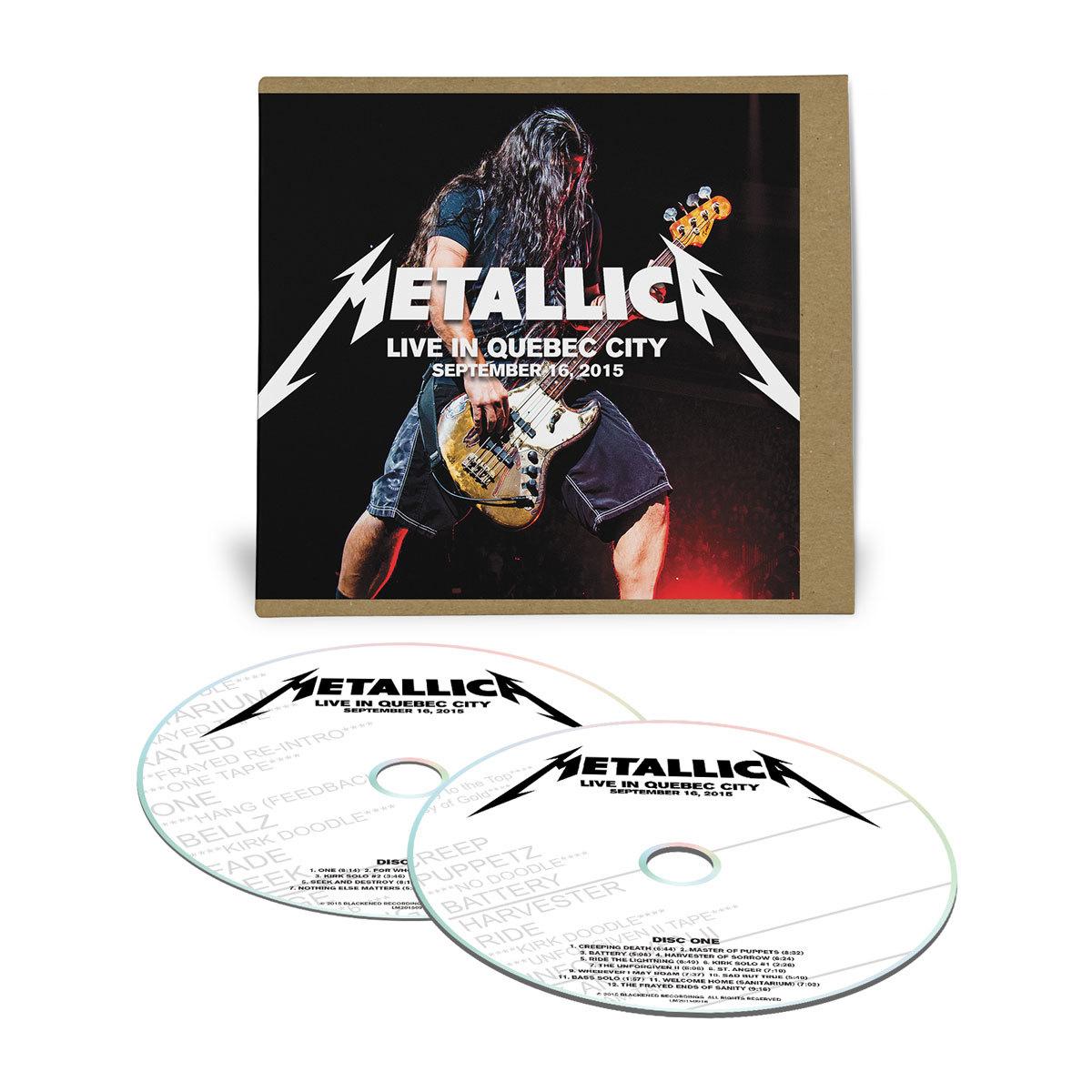 Live Metallica: Quebec City, Canada - September 16, 2015 (2CD)