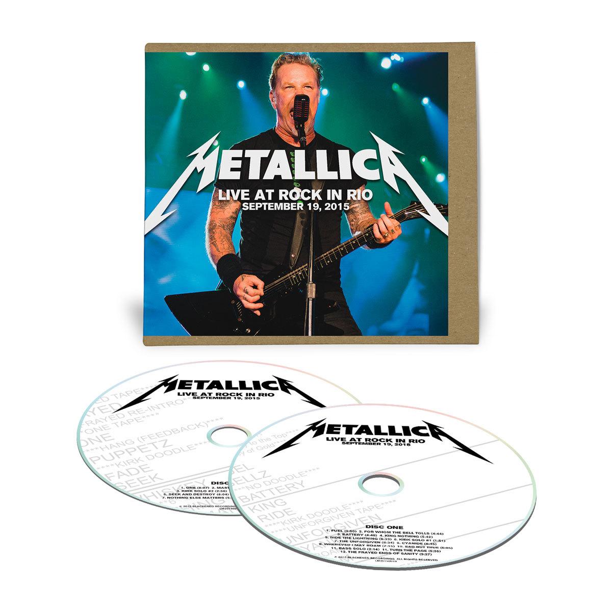 Live Metallica: Rio de Janeiro, Brazil - September 19, 2015 (2CD)