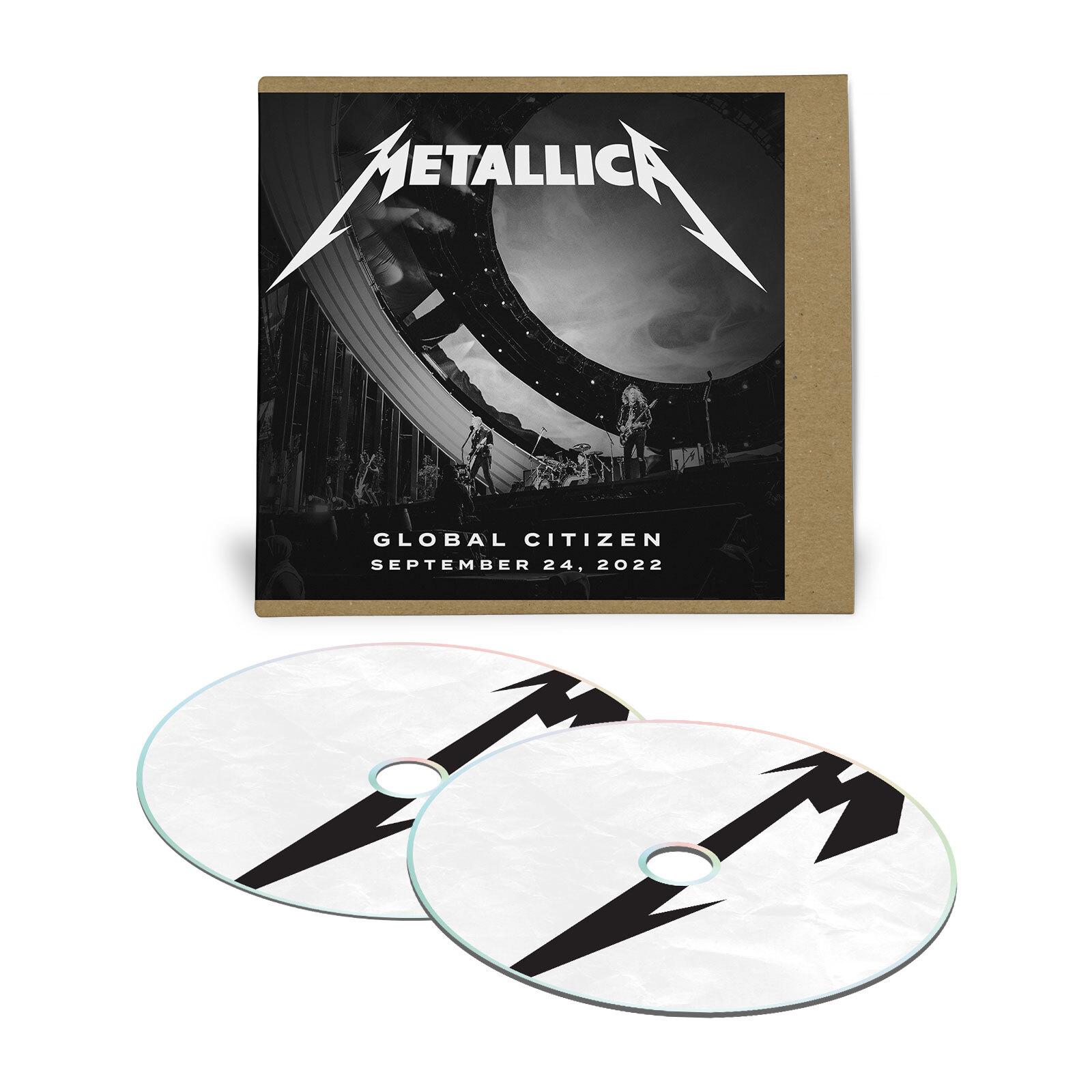 Live Metallica: Global Citizen Festival in New York, NY - September 24, 2022 (CD)
