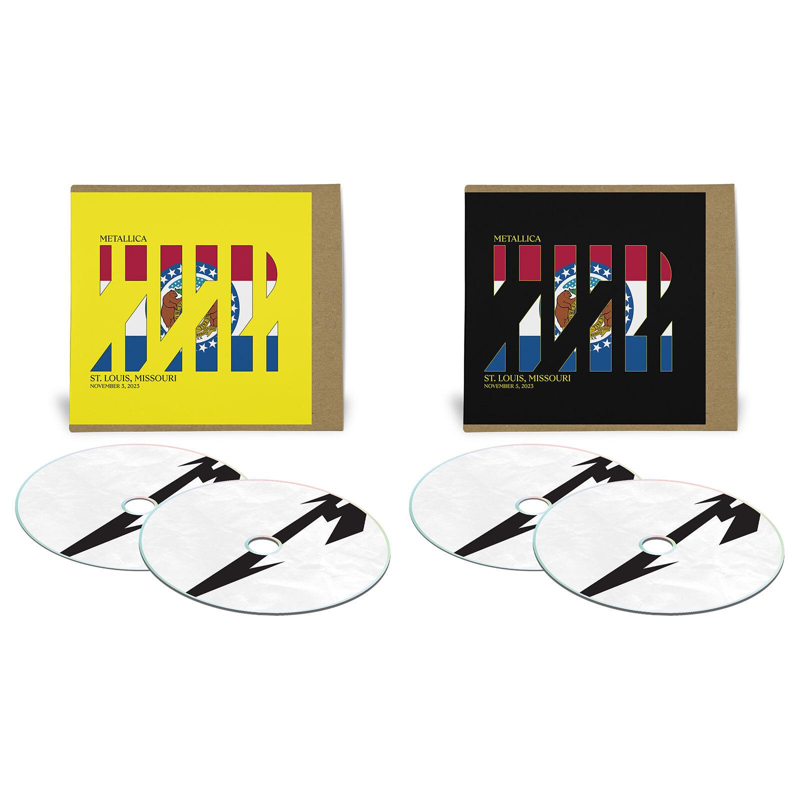 Live Metallica: St. Louis, MO - M72 Tour Two Day Show CD Bundle