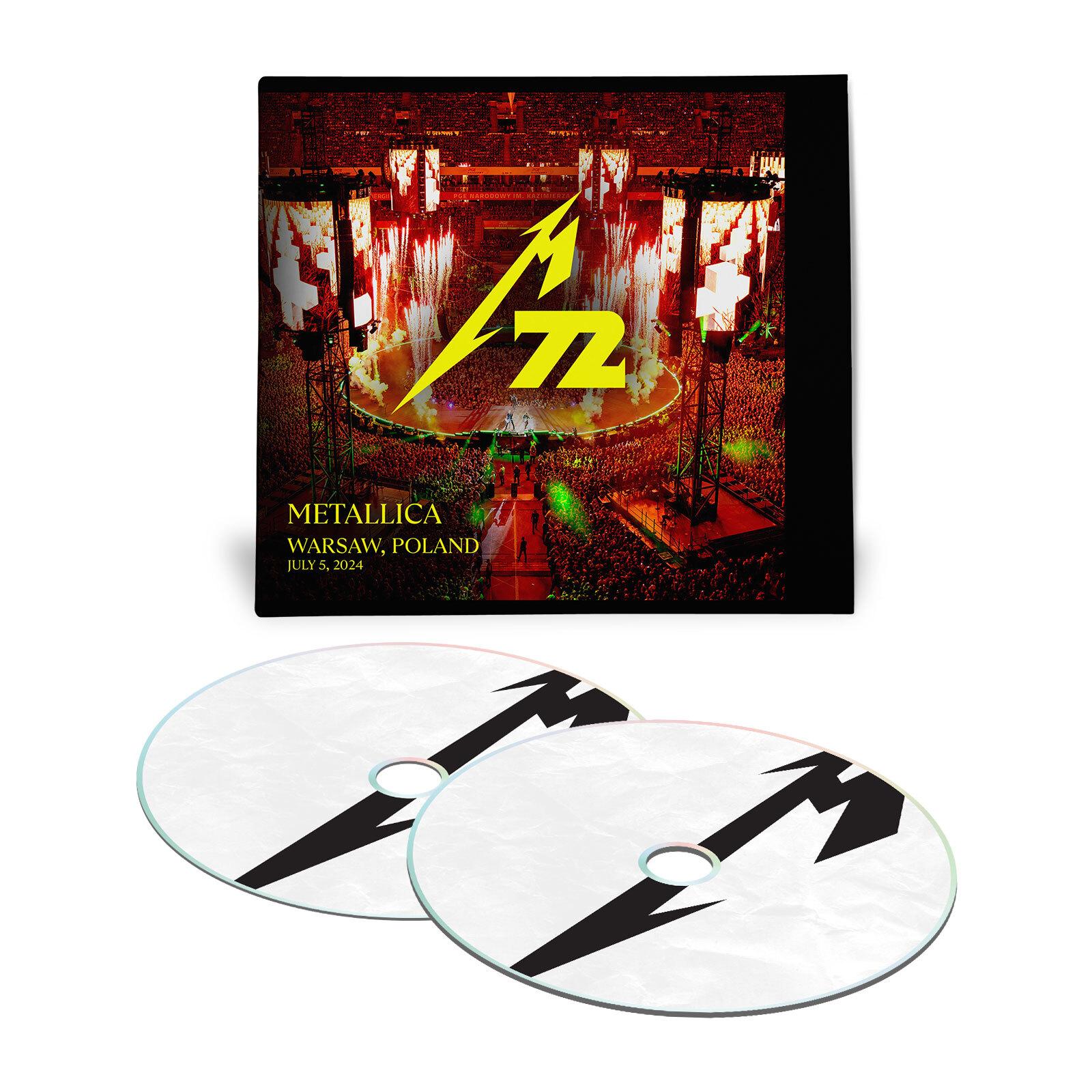 Live Metallica: Warsaw, Poland - July 5, 2024 (2CD)
