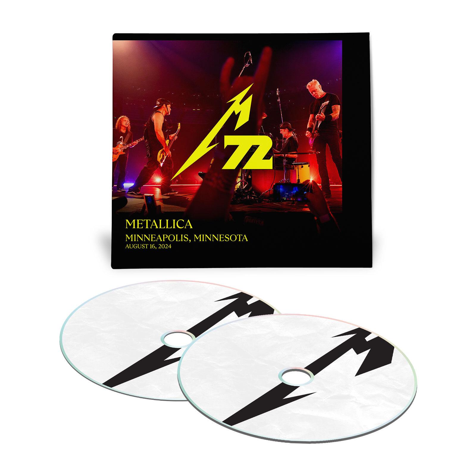 Live Metallica: Minneapolis, Minnesota - August 16, 2024 (2CD)
