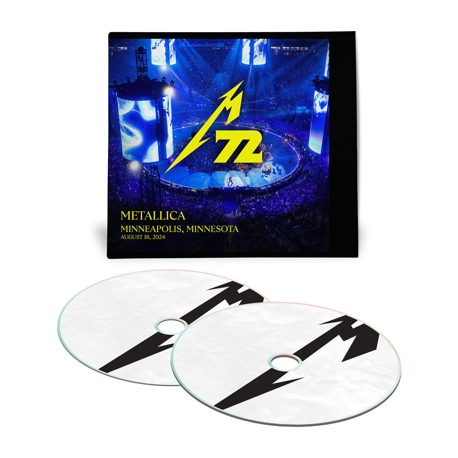 Live Metallica: Minneapolis, Minnesota - August 18, 2024 (2CD)