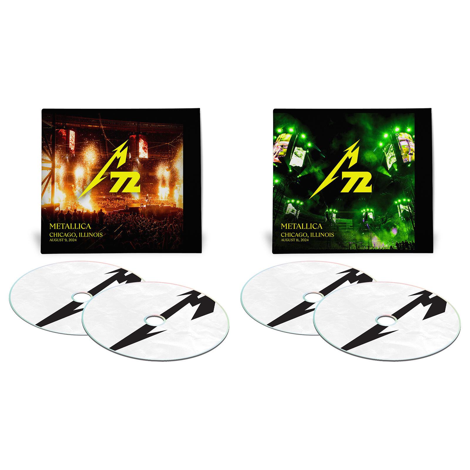 Live Metallica: Chicago, Illinois - M72 Tour Two Day Show CD Bundle