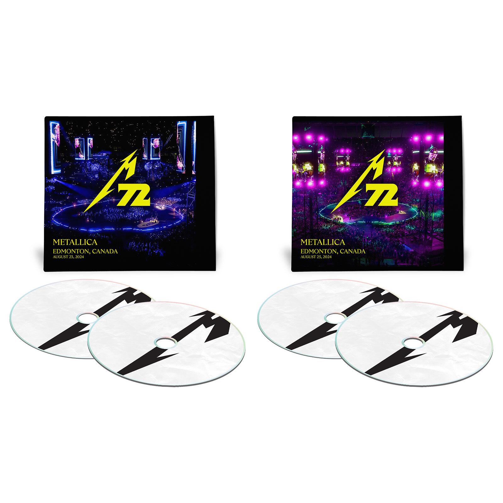 Live Metallica: Edmonton, Canada - M72 Tour Two Day Show CD Bundle