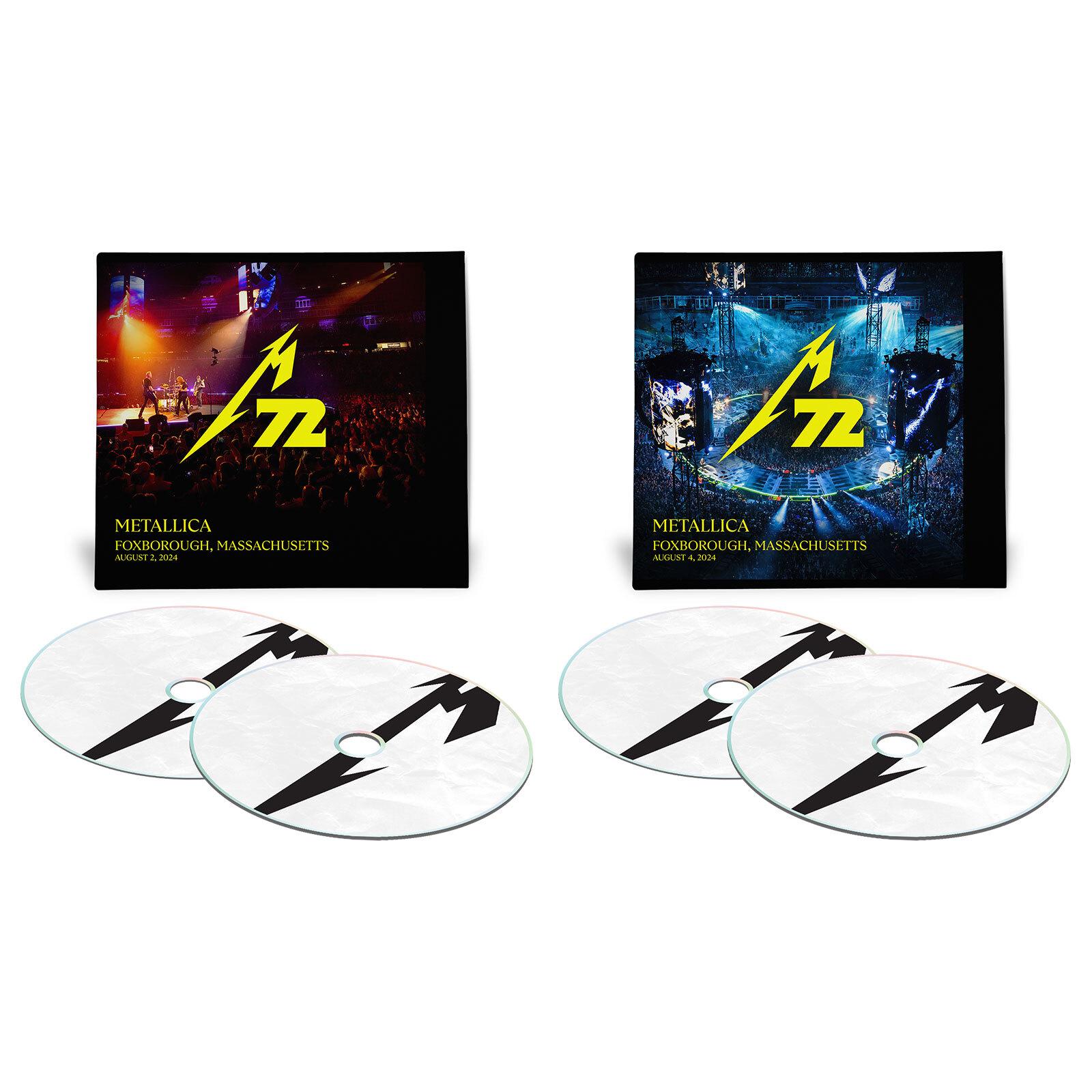 Live Metallica: Foxborough, Massachusetts - M72 Tour Two Day Show CD Bundle