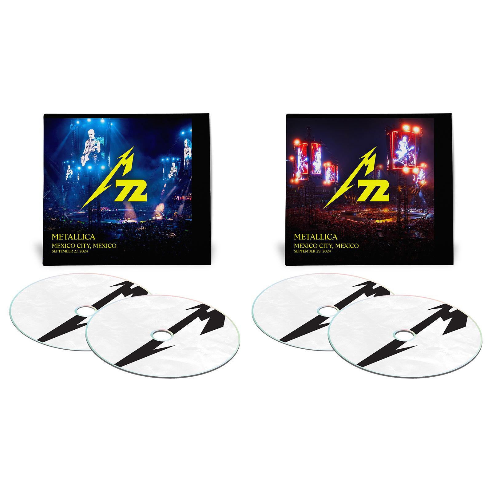 Live Metallica: Mexico City, Mexico Weekend 2 - M72 Tour Two Day Show CD Bundle