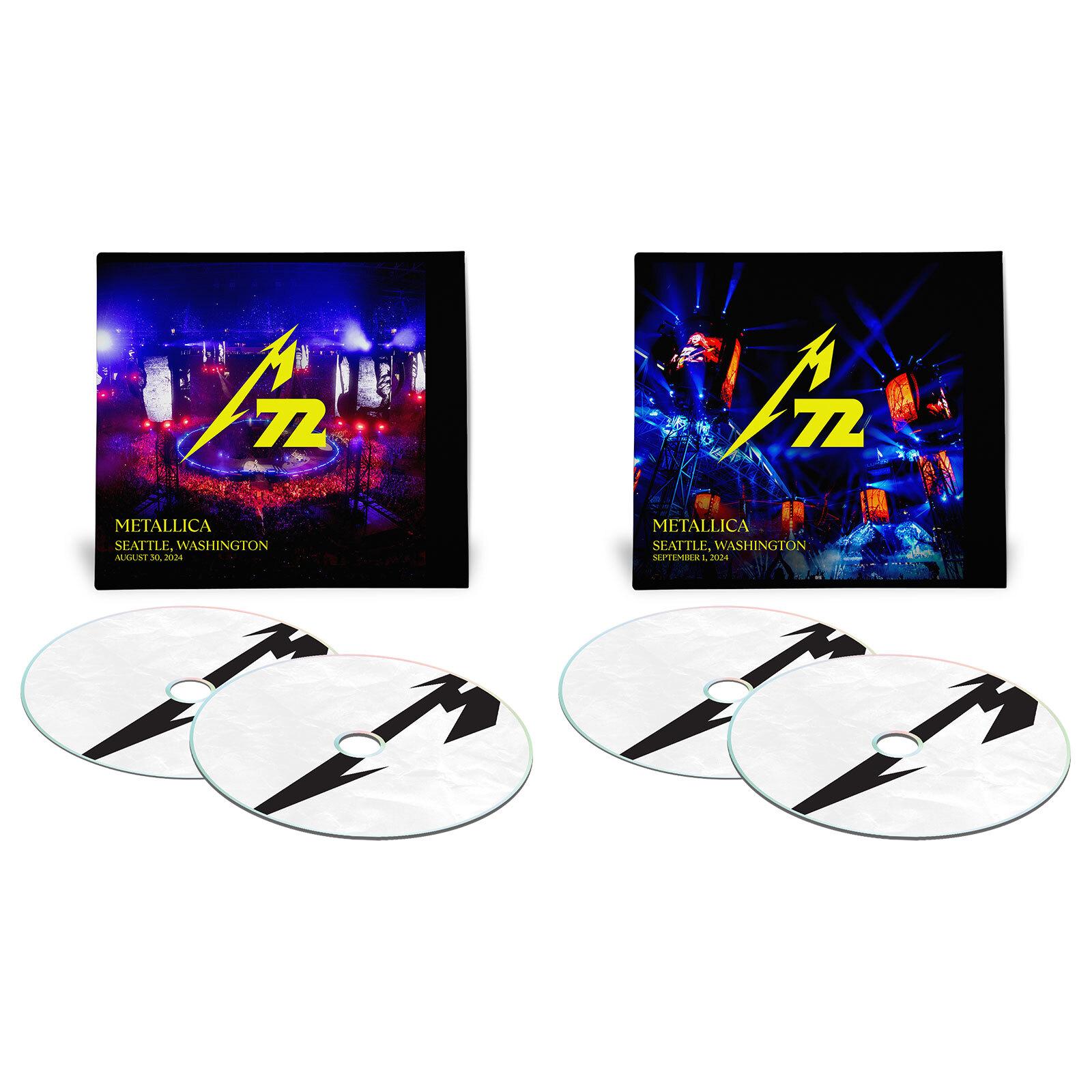 Live Metallica: Seattle, Washington - M72 Tour Two Day Show CD Bundle