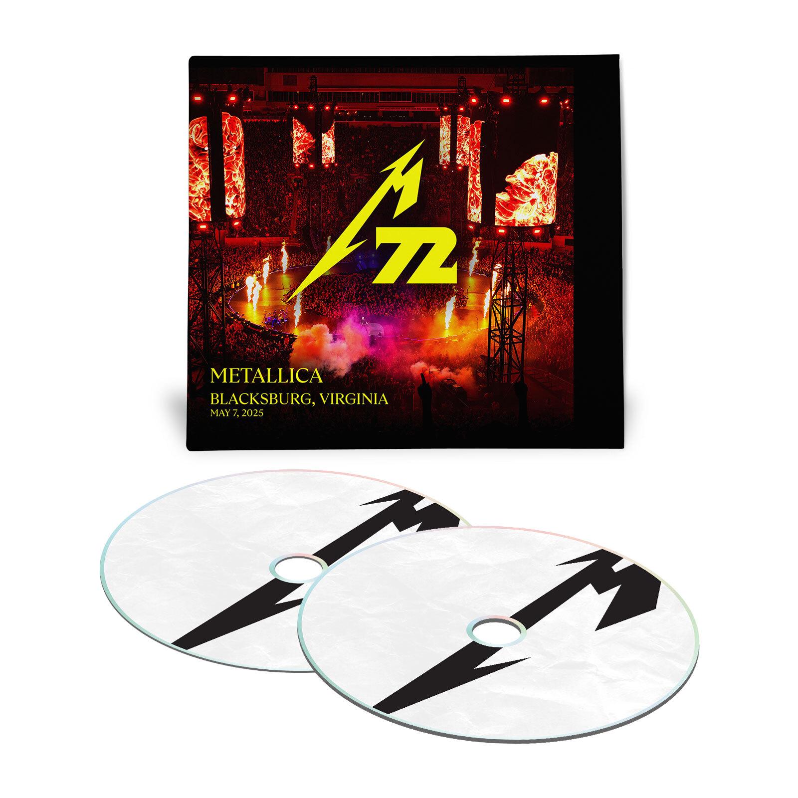Live Metallica: Blacksburg, VA - May 7, 2025 (2CD)