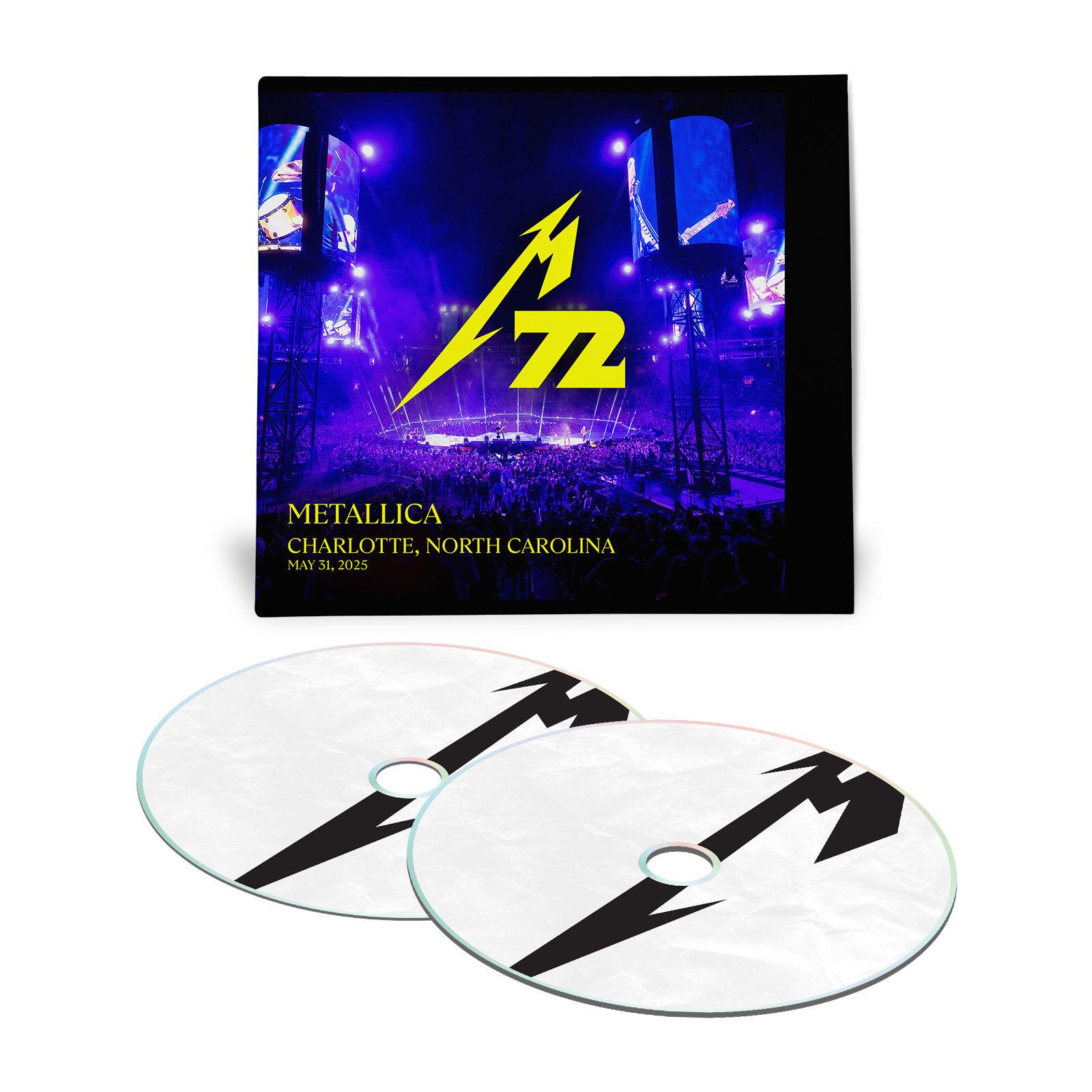 Live Metallica: Charlotte, NC - May 31, 2025 (2CD)