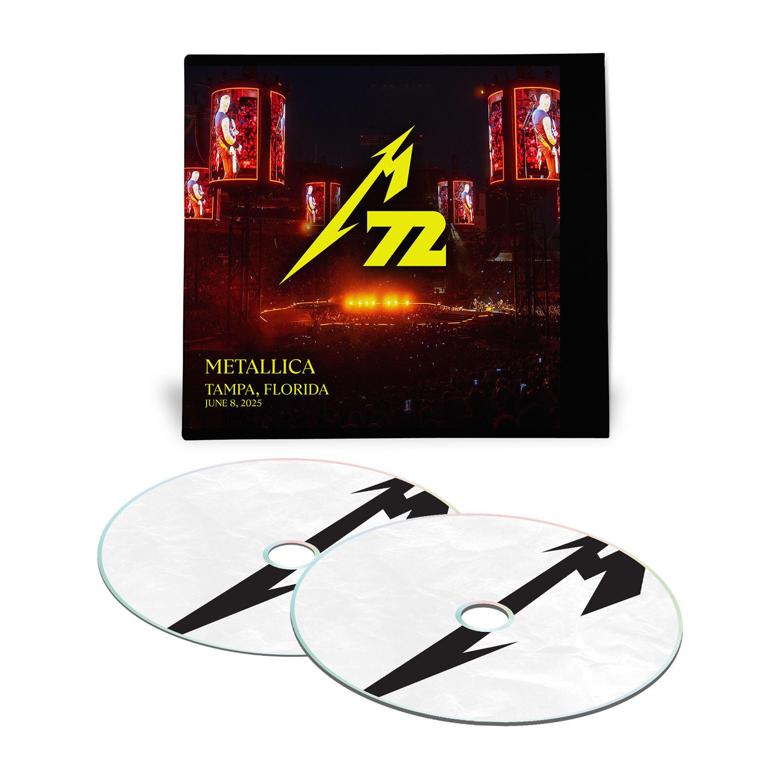 Live Metallica: Tampa, FL - June 8, 2025 (2CD)