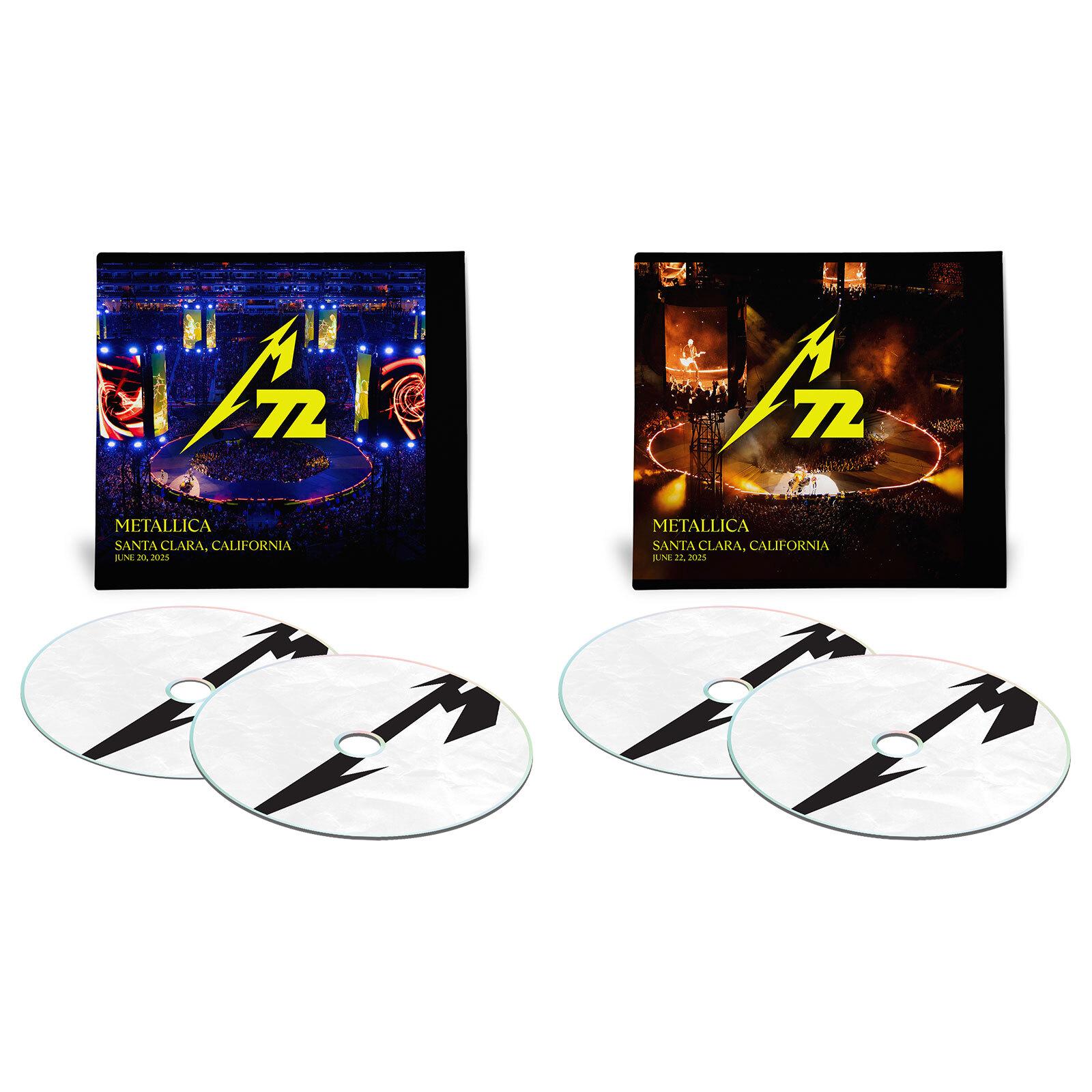 Live Metallica: Santa Clara, CA - M72 Tour Two Day Show CD Bundle
