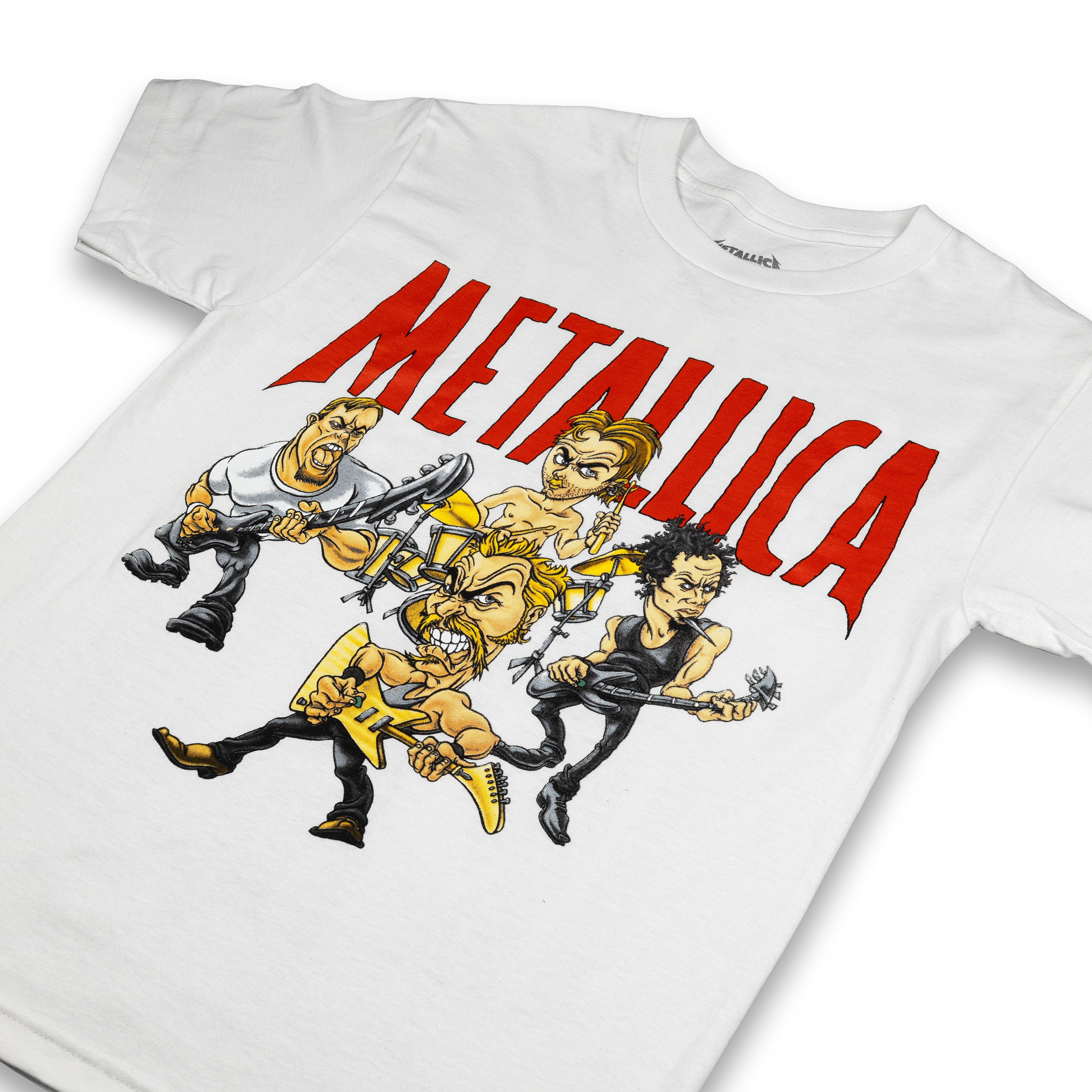 1996-1997 Cartoon Tour T-Shirt (WHITE)