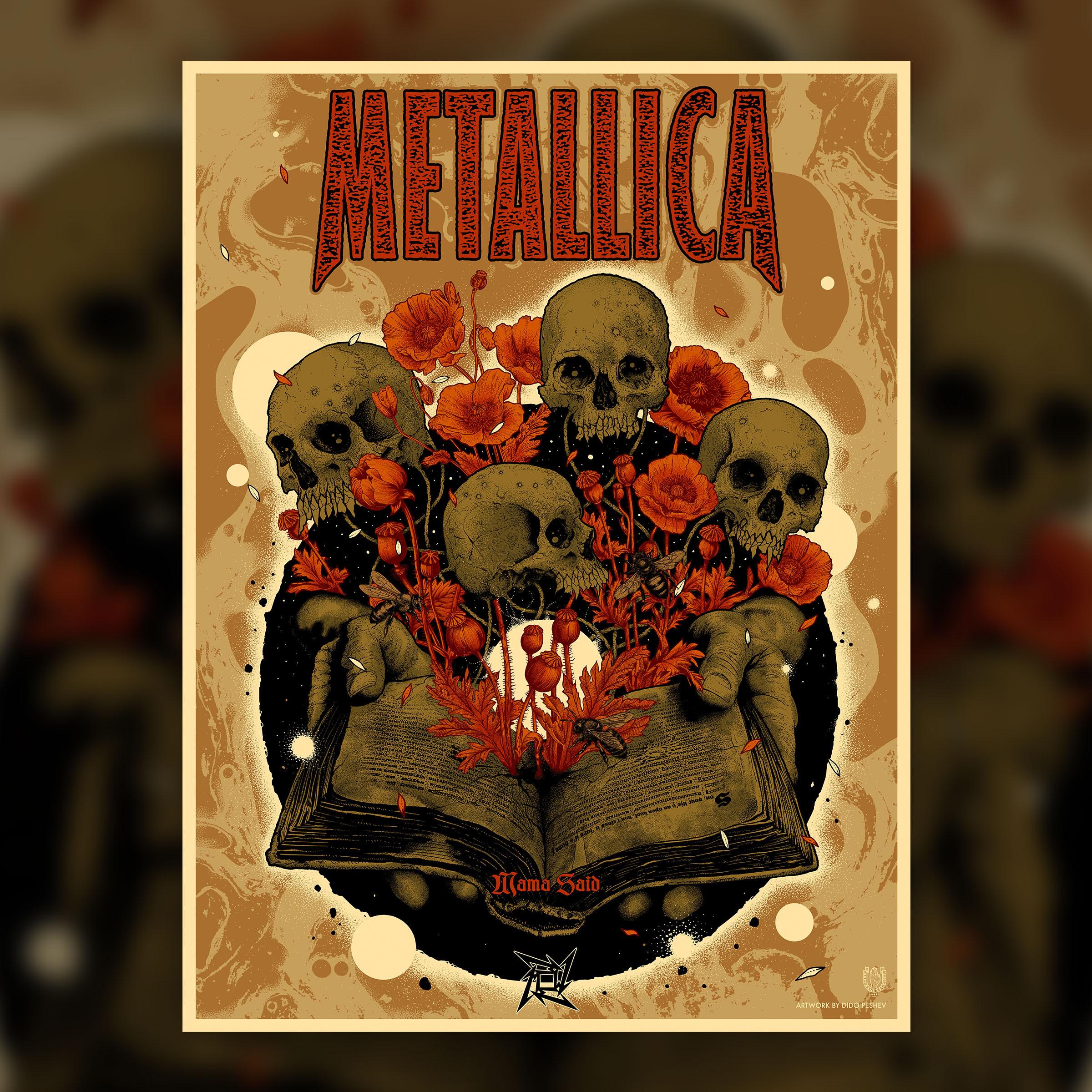 Mama Said Screen Printed Poster