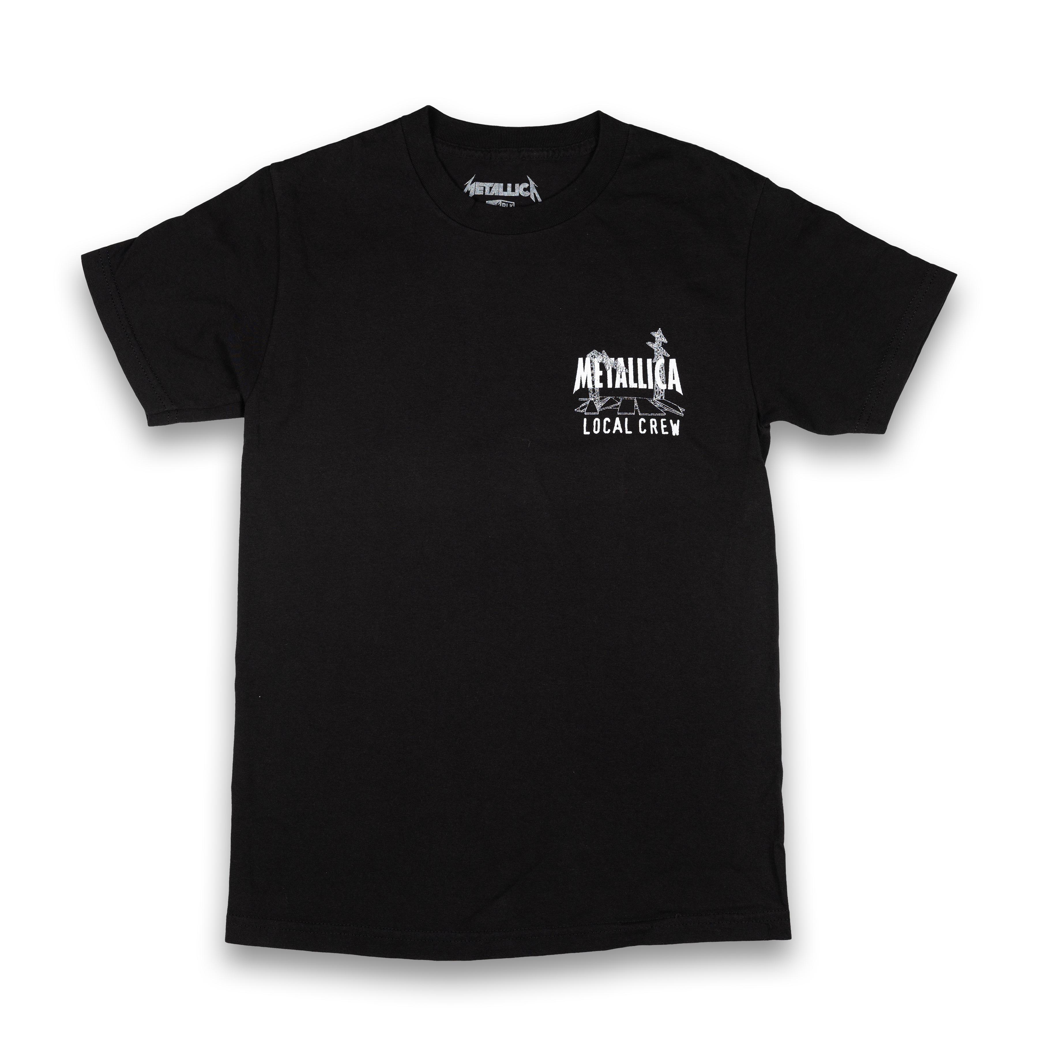 Load Stage Local Crew T-Shirt | Metallica.com