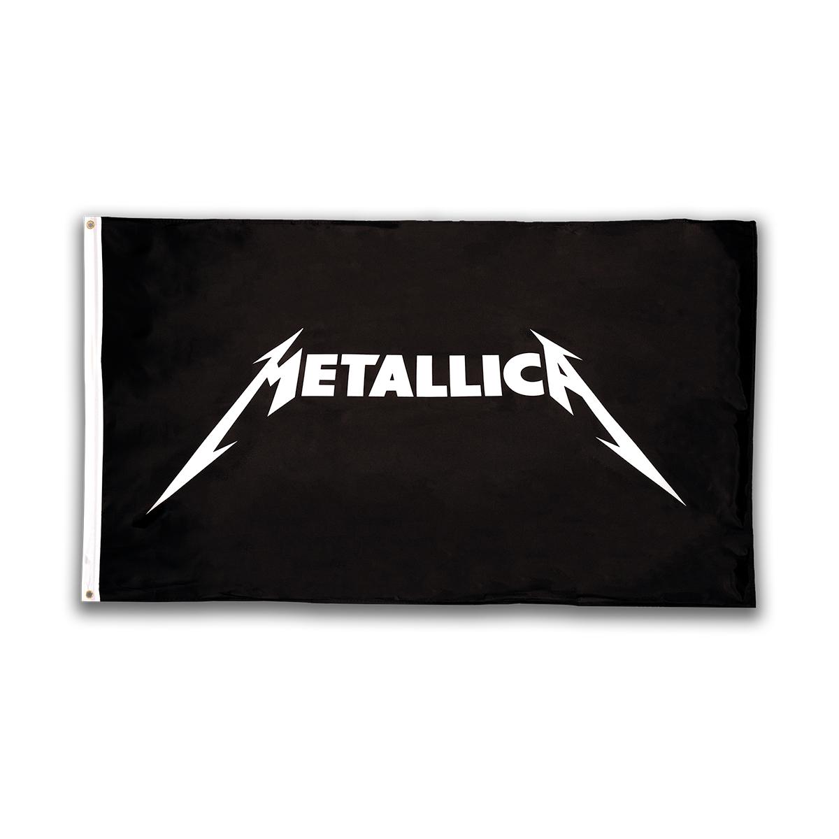 Metallica Logo Flag