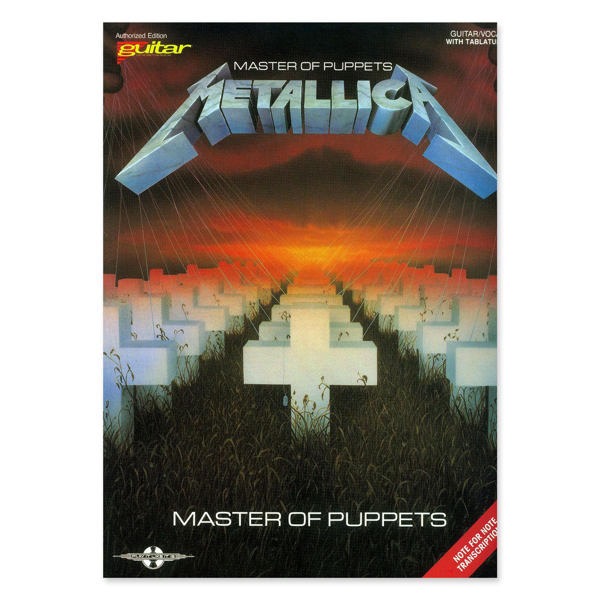 Master of Puppets - Guitar Tablature Book