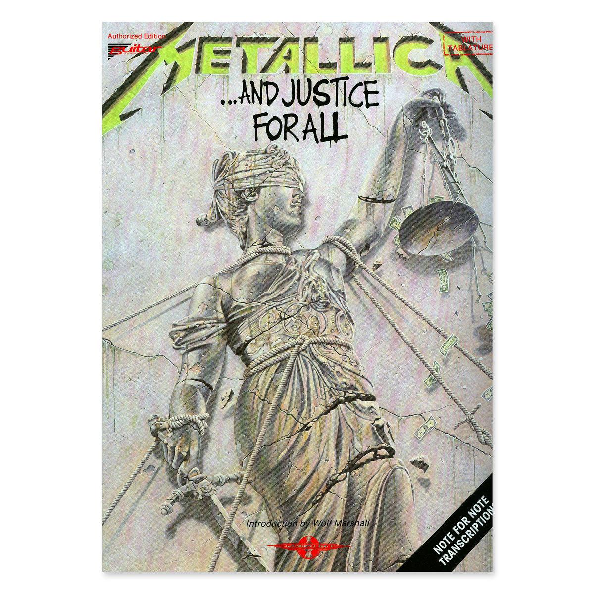 ...And Justice for All - Guitar Tablature Book