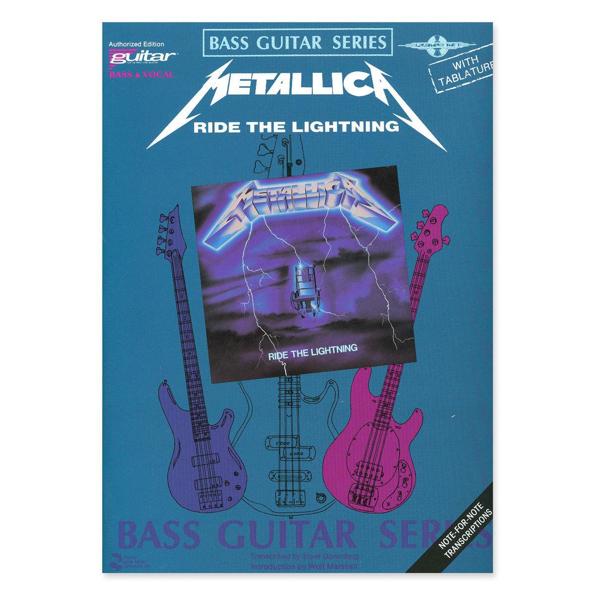 Ride the Lightning - Bass Guitar Tablature Book