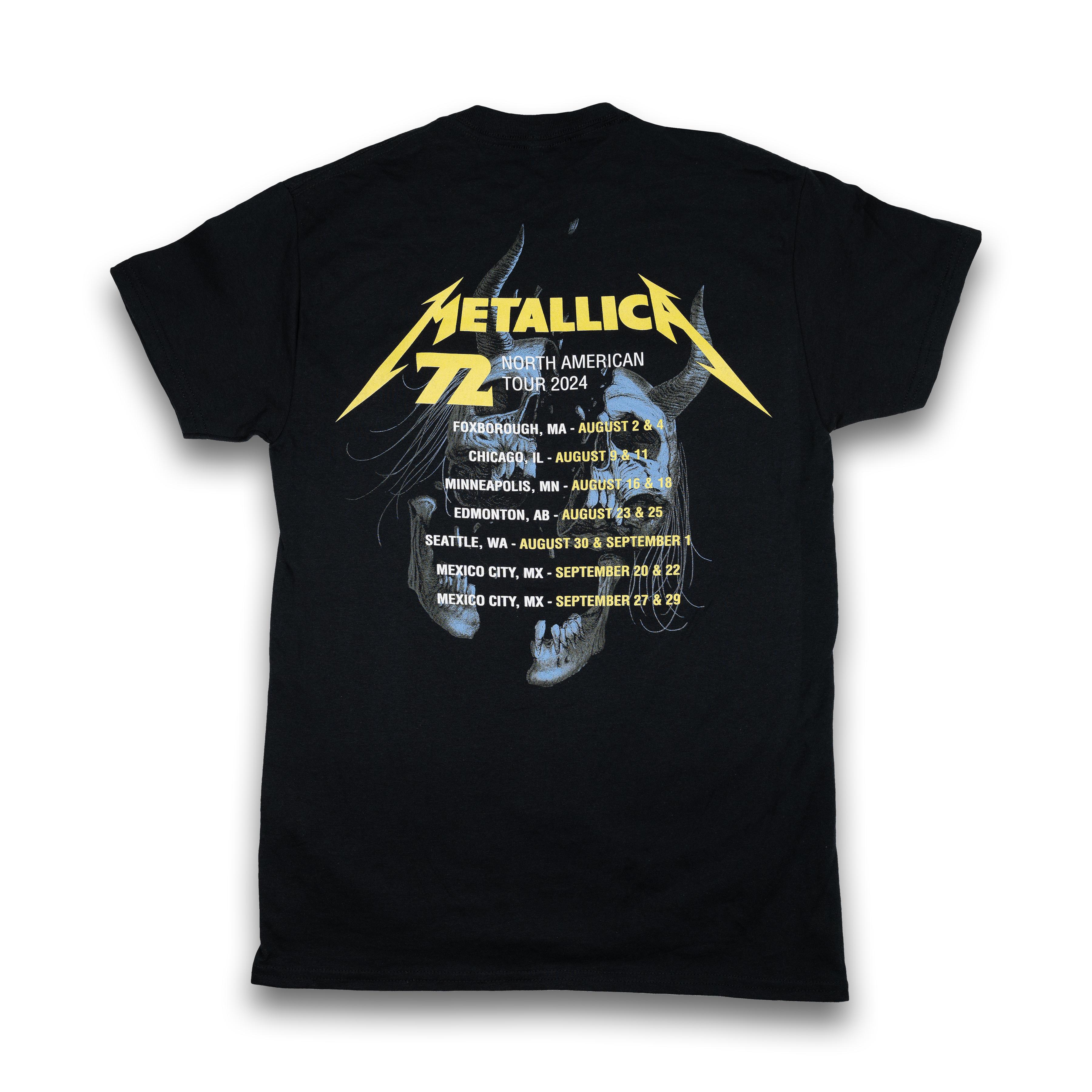 M72 Split Skull 2024 Tour T-Shirt