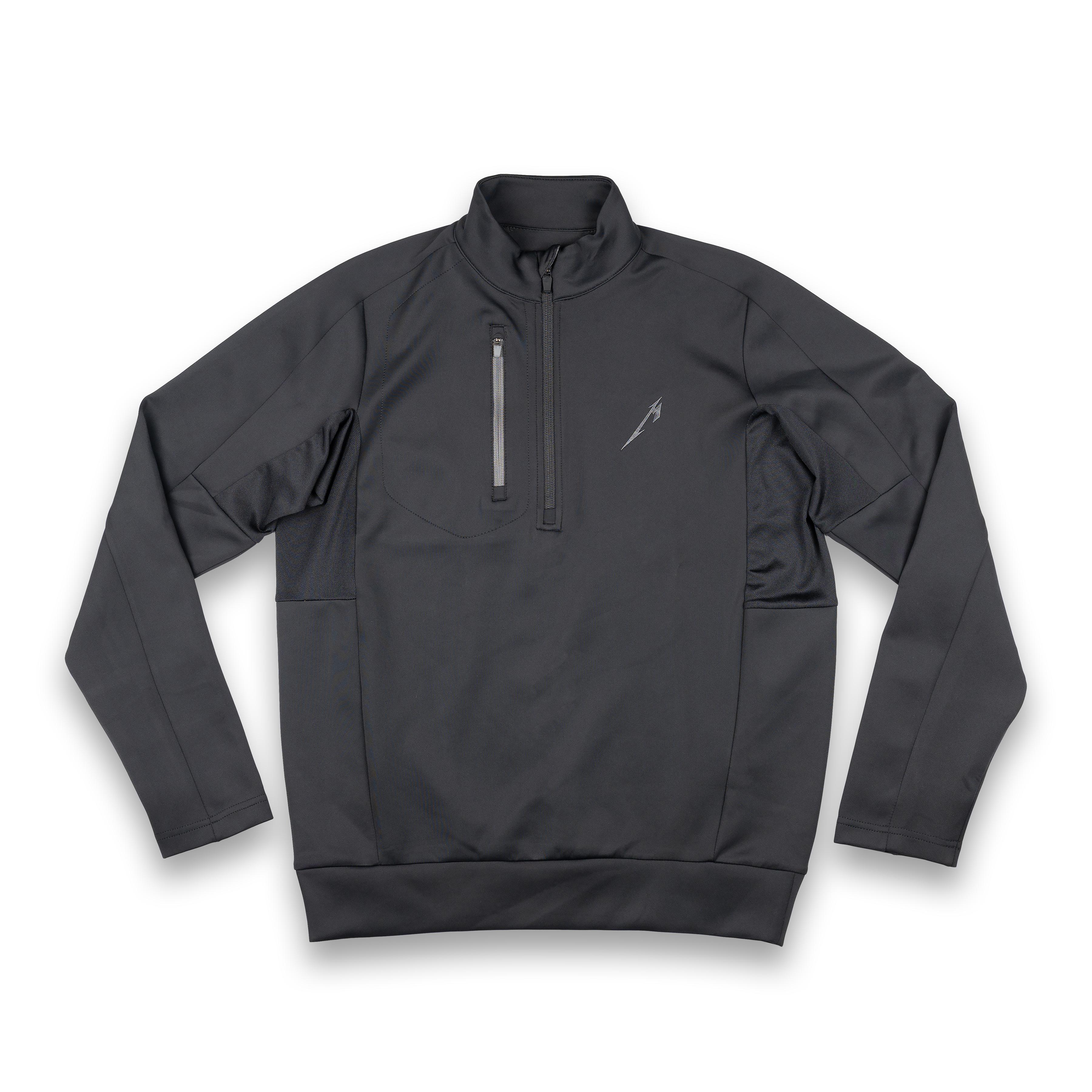 M Logo 1/4 Zip Jacket (BLK/CARBON)