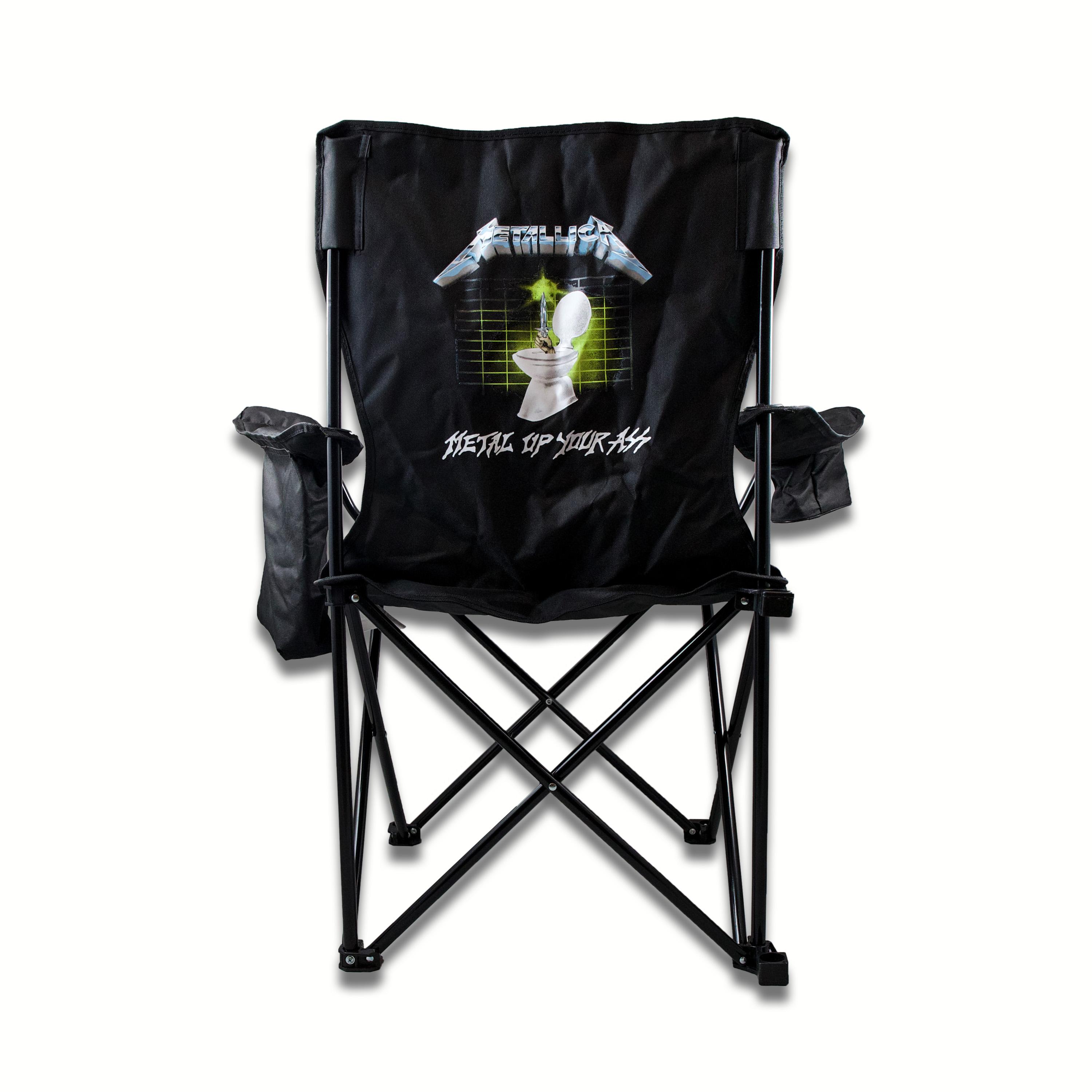 Metal Up Your Ass Camping Chair