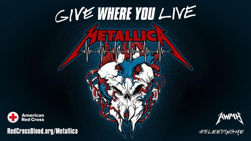 Give Where You Live with the American Red Cross x Metallica
