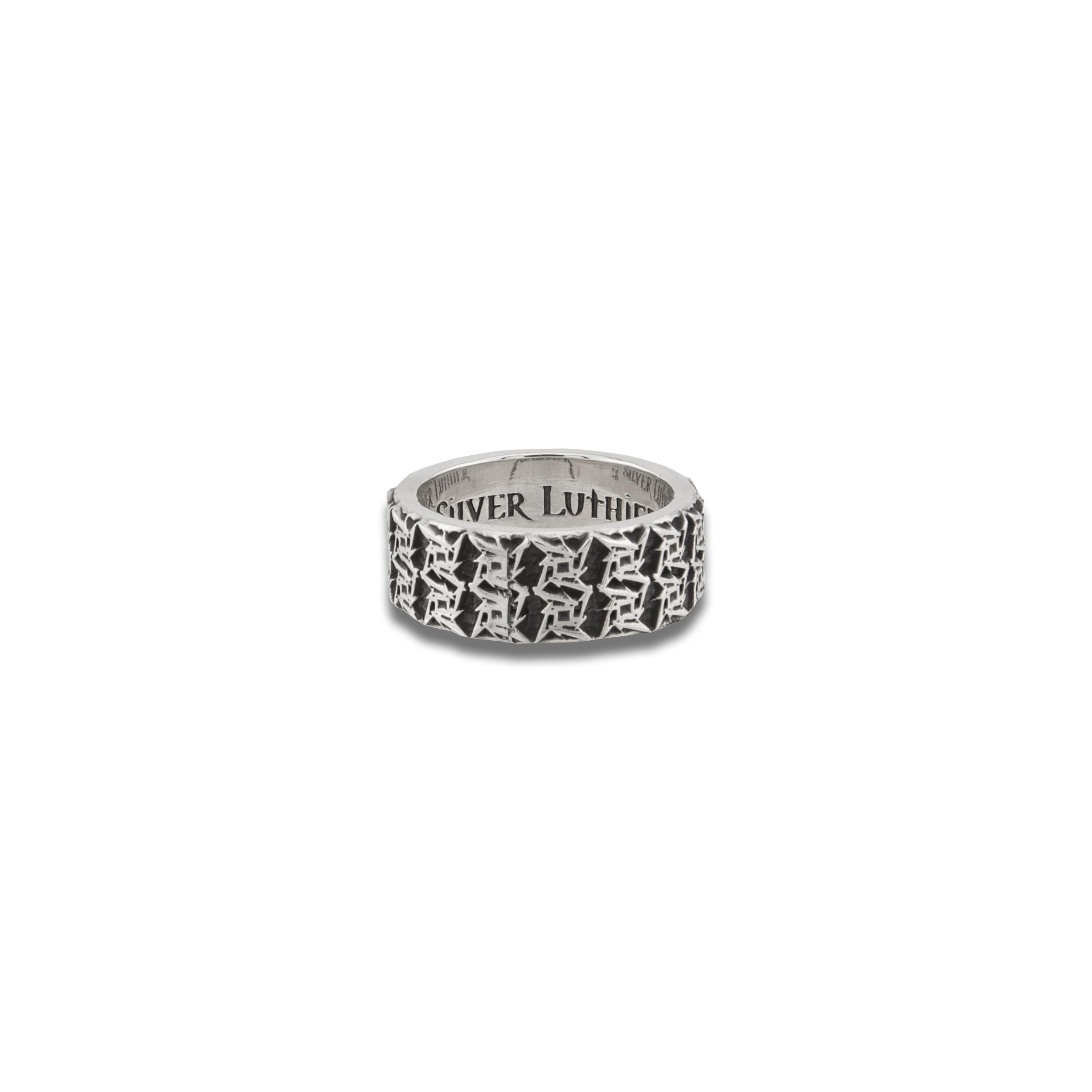 Ninja Star Silver Ring