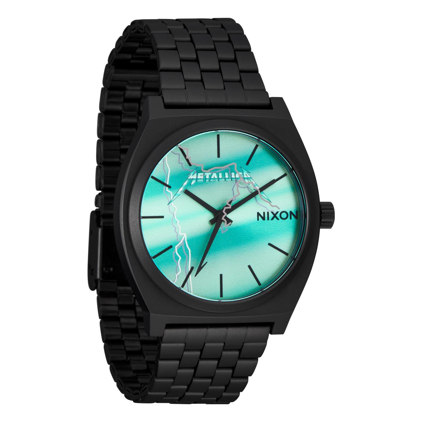 Nixon x Metallica Ride The Lightning Time Teller Watch (GREEN)