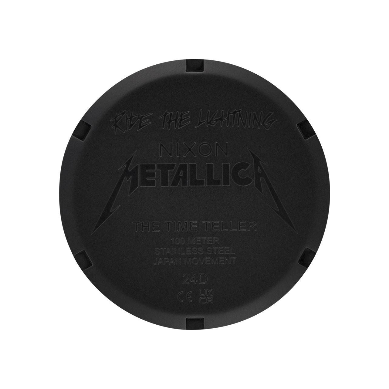 Nixon x Metallica Ride The Lightning Time Teller Watch (GREEN)